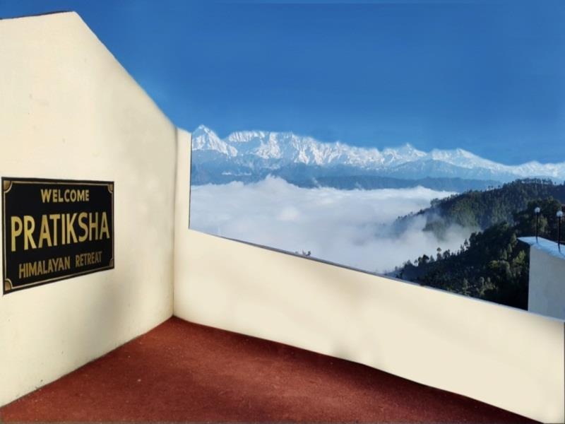 Pratiksha Himalayan Retreat Hotel Kausani Bagian luar foto